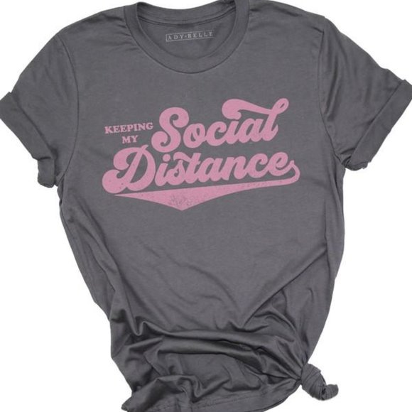 Tops - Social Distance T-Shirt